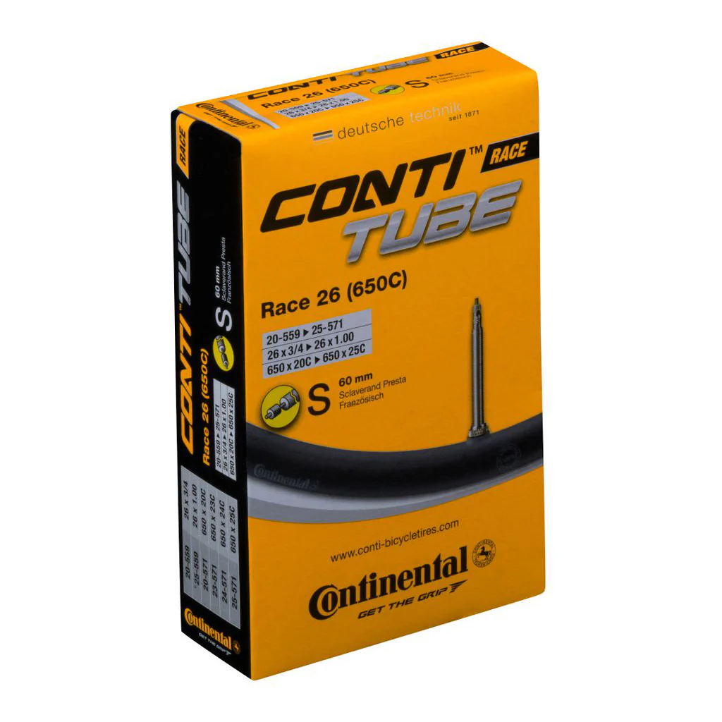 Chambre à air Continental Contitube Race 650C - Presta 42 / 60 mm - Image 3