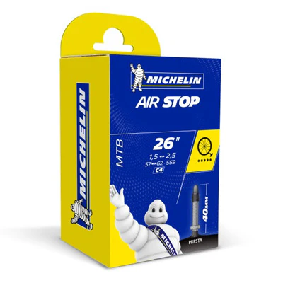Chambre à air Michelin Airstop Butyl 26" - Presta 40 / 48 mm - Schrader 34 / 48 mm - Image 3