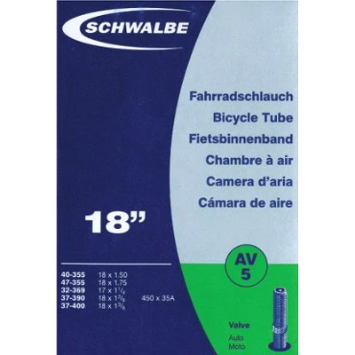 Chambre à air Schwalbe 18" - Presta / Schrader 40 mm - Image 30