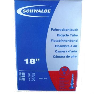 Chambre à air Schwalbe 18" - Presta / Schrader 40 mm - Image 60