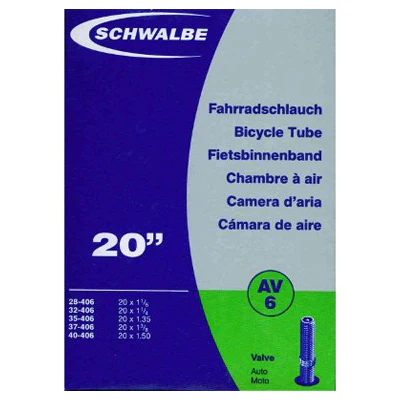 Chambre à air Schwalbe 20" - Presta / Schrader 40 mm - Image 3
