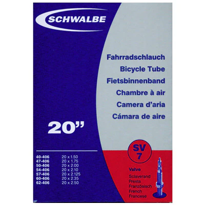Chambre à air Schwalbe 20" - Presta / Schrader 40 mm - Image 4