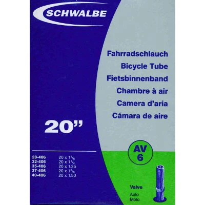 Chambre à air Schwalbe 20" - Presta / Schrader 40 mm - Image 7