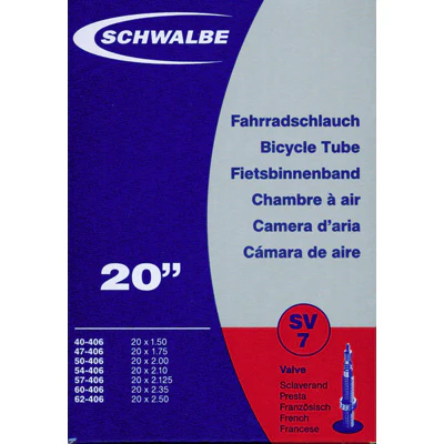 Chambre à air Schwalbe 20" - Presta / Schrader 40 mm - Image 8