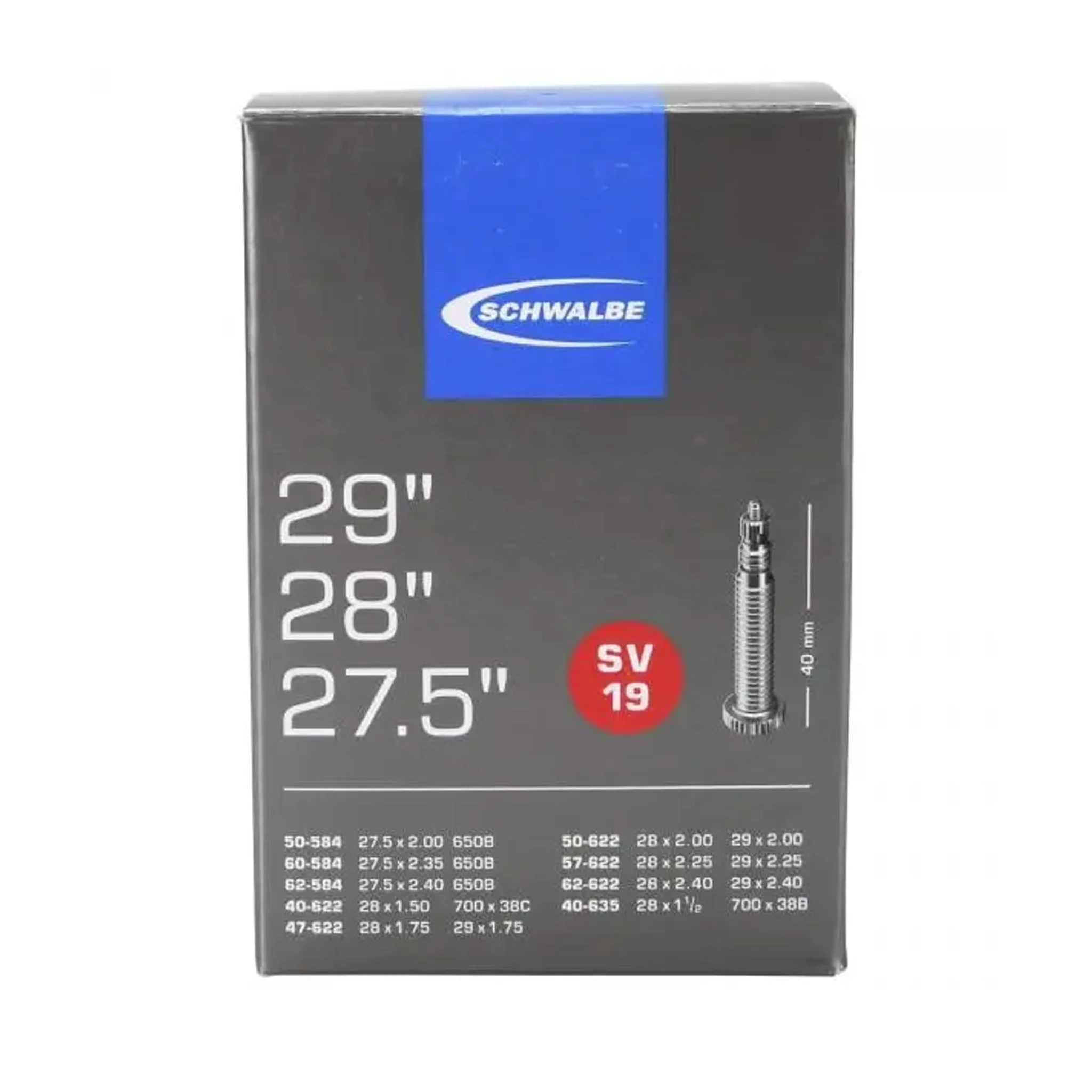 Chambre à air Schwalbe 700 / 29" - Presta 40 / 50 / 60 mm - Schrader 40 mm - Image 10
