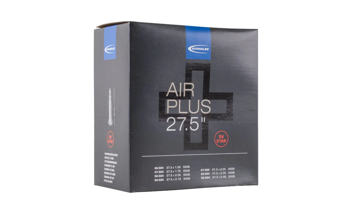 Chambre à air Schwalbe Air Plus anti crevaison 27.5" - Presta 40 mm
