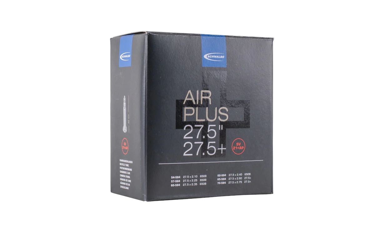 Chambre à air Schwalbe Air Plus anti crevaison 27.5" / 27.5" Plus - Presta 40 mm