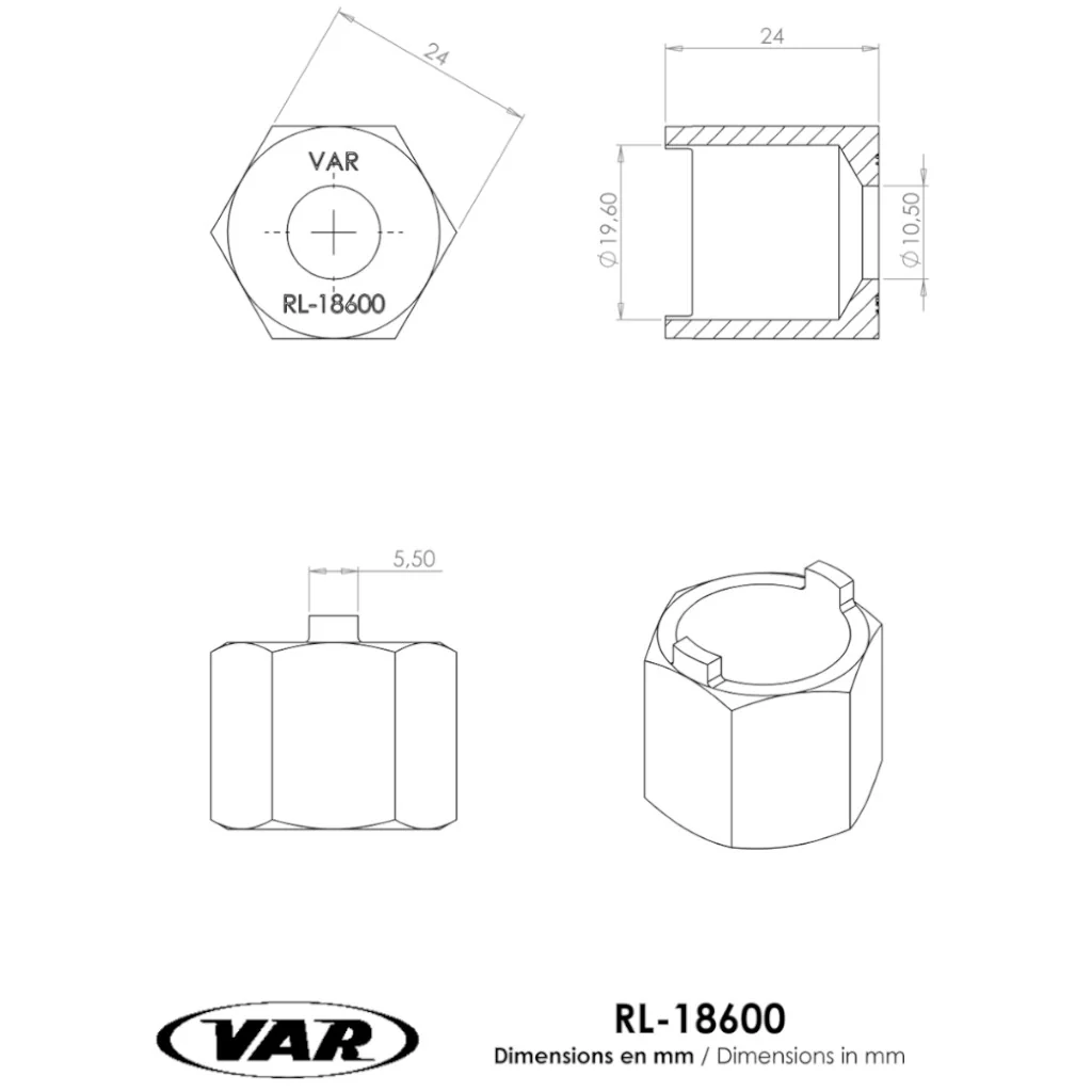 Démonte Roue Libre pour Shimano/Suntour/Regina/Atom Var - RL-18600 - Image 2