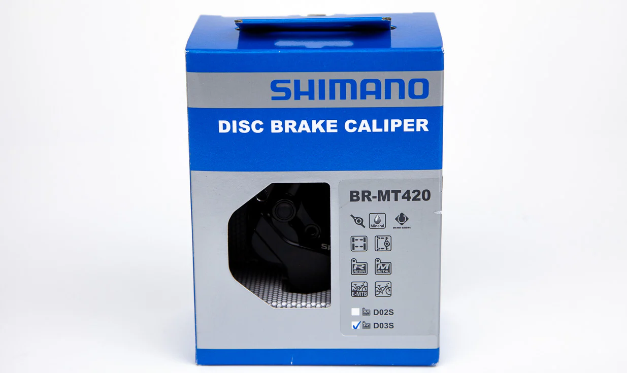Étrier de frein hydraulique Shimano CUES BR-MT420 4 pistons - Image 4
