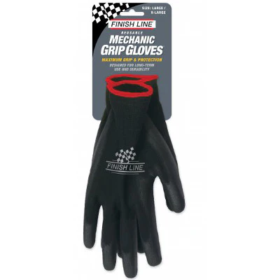 Gants résistants atelier vélo Finish Line - Image 3