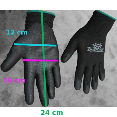Gants résistants atelier vélo Finish Line - Image 4