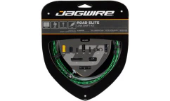 Kit Câbles et Gaines Dérailleur Jagwire Road Elite Link - Câbles Poli - Gaine Aluminum Links