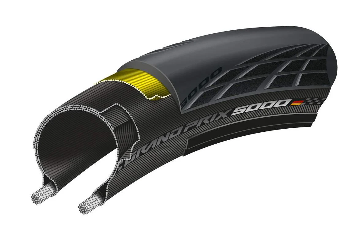 Pneu Continental Grand Prix 5000 650 - Black Chili - Vectran Breaker - Image 4