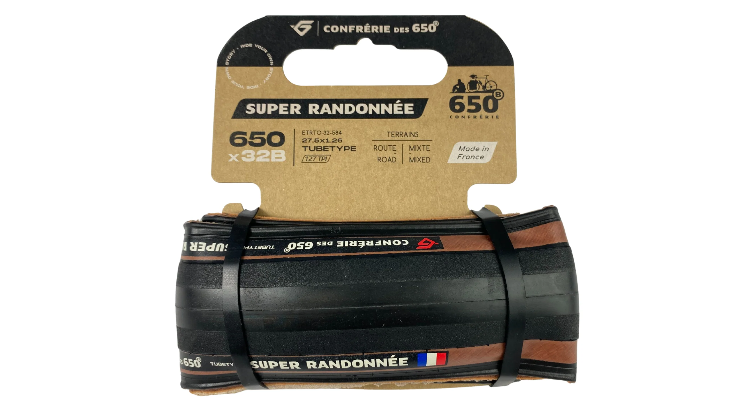 Pneu Hutchinson Confrérie des 650 - Super Radonnée-  Tubetype - Image 3
