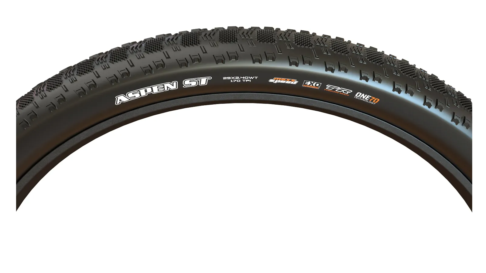 Pneu Maxxis Aspen ST (120TPI) - EXO Protection - MaxxSpeed - Tubeless Ready - Image 2