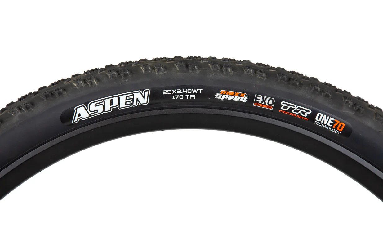 Pneu Maxxis Aspen Team Spec (170 TPI) - ONE70 - EXO Protection - MaxxSpeed - Tubeless Ready - Image 3
