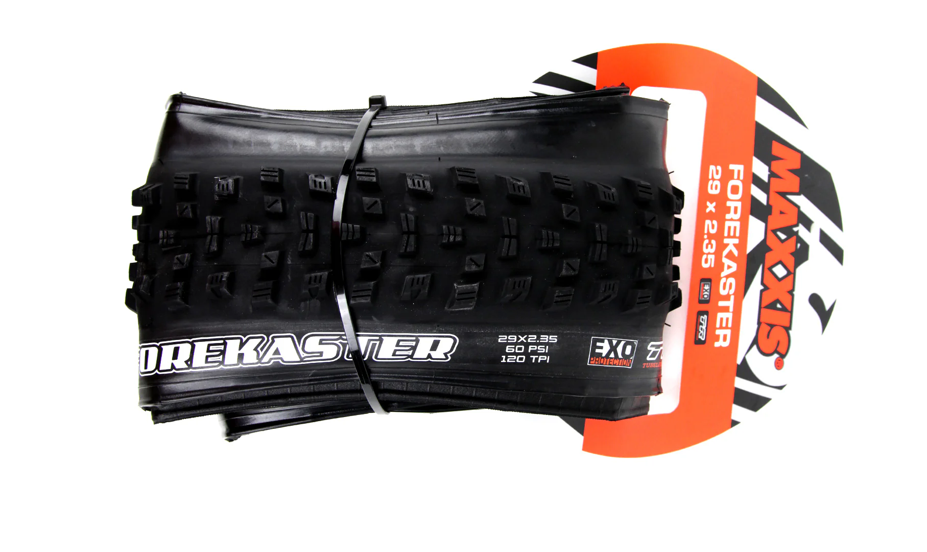 Pneu Maxxis Forekaster - EXO Protection - Dual 62a/60a - Tubeless Ready - Image 3