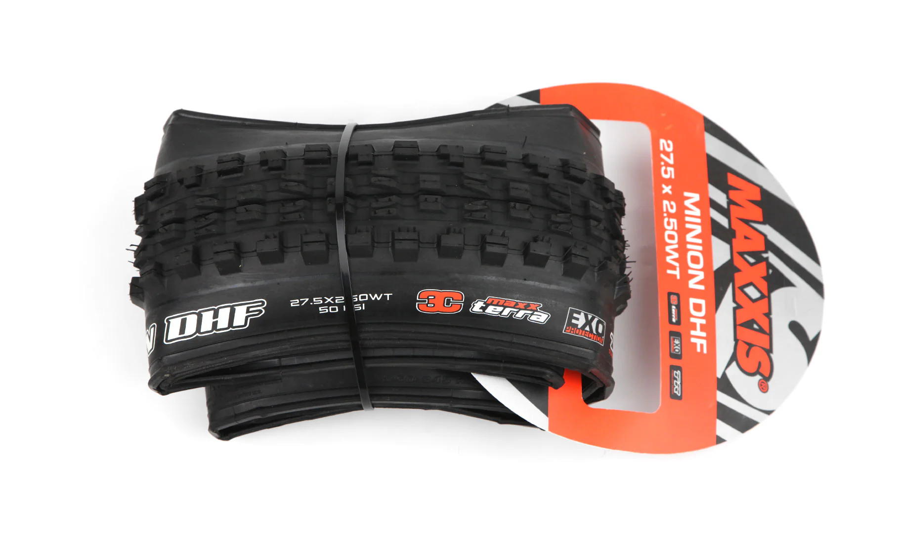 Pneu Maxxis Minion DHF Wide Trail - EXO Protection - 3C Maxx Terra - Tubeless Ready - Image 3