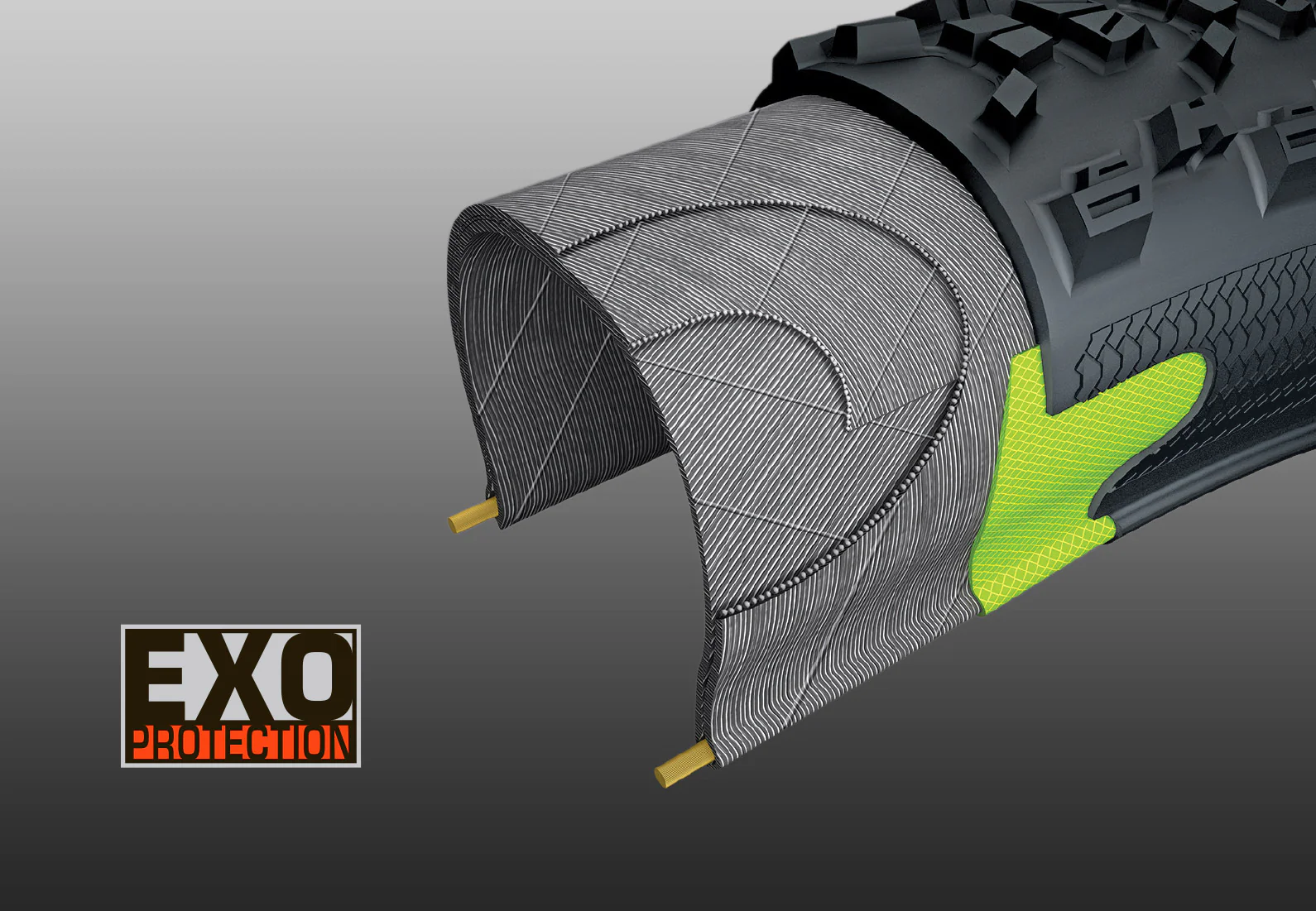 Pneu Maxxis Velocita AR - Dual 62a/60a - EXO Protection - Tubeless Ready - Image 2