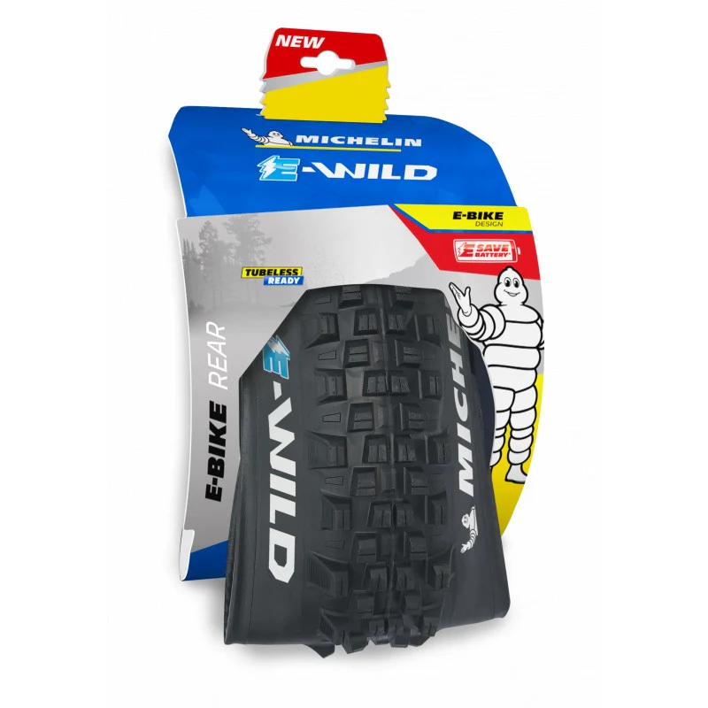 Pneu Michelin E-Wild Rear Competition Line - E-Gum-X - Gravity Shield - Tubeless Ready - Image 3
