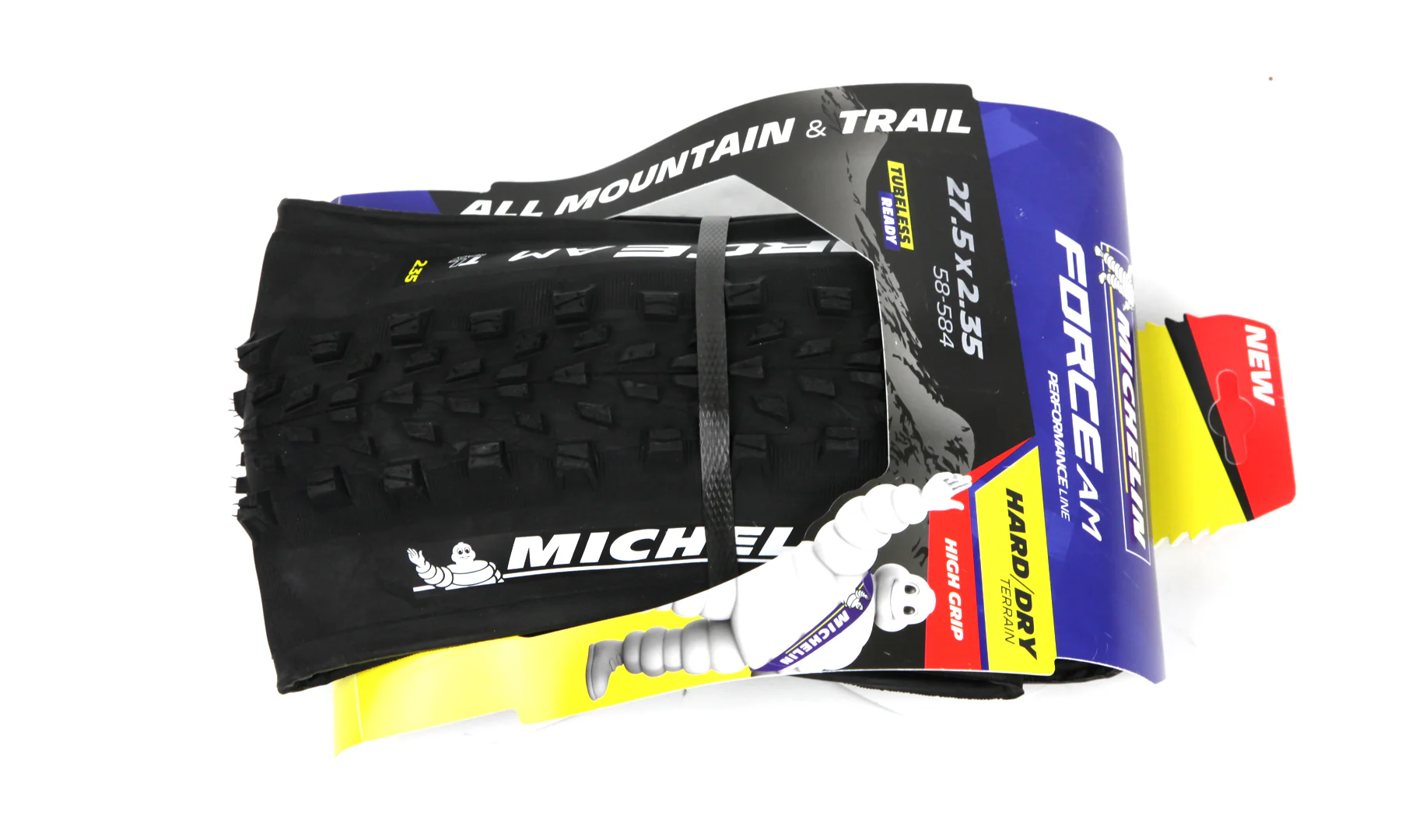 Pneu Michelin Force AM Performance - Trail Shield - BeadtoBead - Tubeless Ready - Image 3