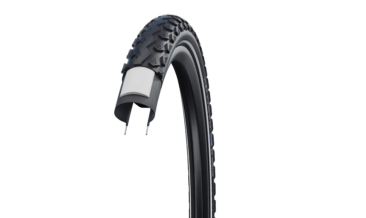 Pneu Schwalbe Land Cruiser Plus 27,5" - Green Compound - PunctureGuard - E-Bike 25 - Tubetype - Image 3