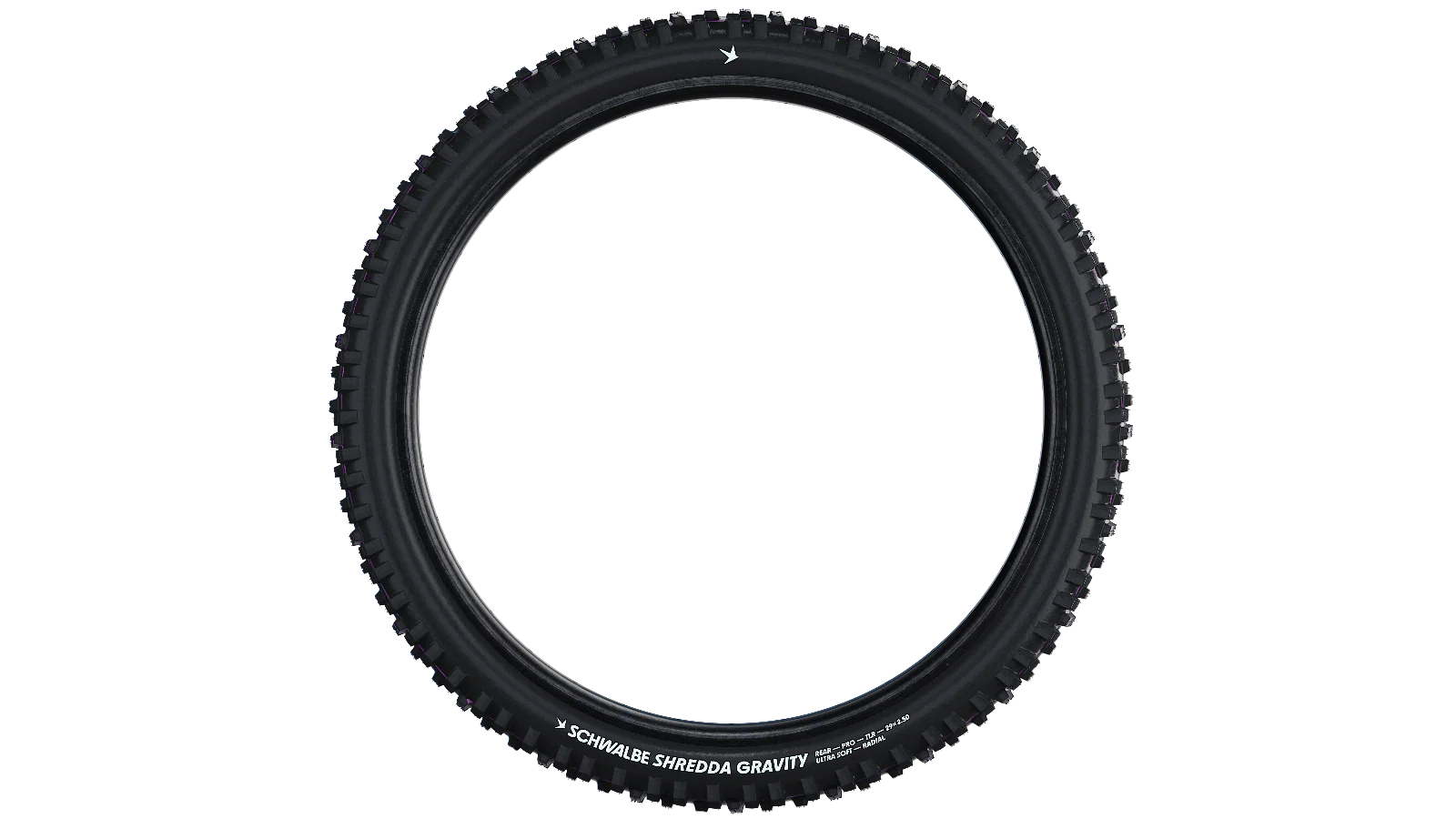 Pneu Schwalbe Shredda Rear Radial - Gravity Pro - Addix Ultra Soft - Tubeless Ready - Image 3
