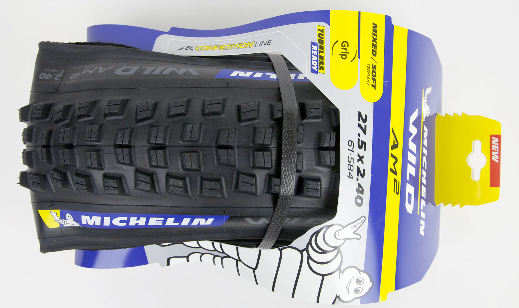 Pneu VTT Michelin Wild AM2 Competition Line - Gum-X - Trail Shield - Tubeless Ready - Image 2
