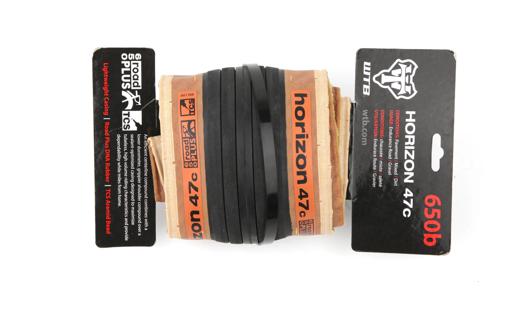 Pneu WTB Horizon - Dual DNA Compound - Tubeless Ready - Image 3