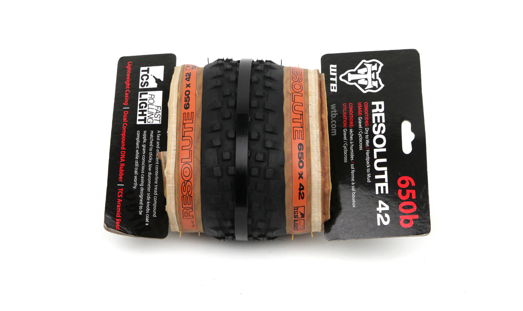Pneu WTB Resolute 700 - 60a/50a - TCS Light Fast Rolling - Tubeless Ready - Image 3