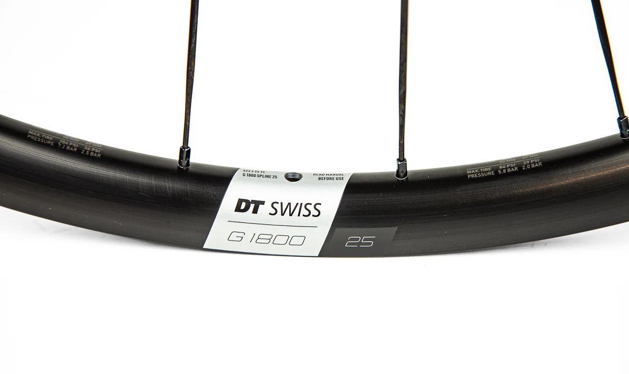 Roue arrière Gravel DT Swiss G 1800 Spline DB 25 - Frein à disque - Aluminium - Tubeless Ready - Image 5