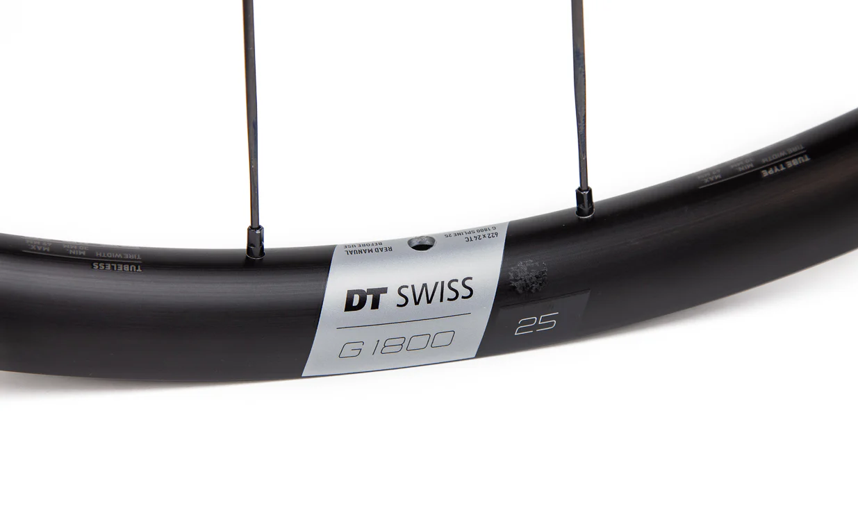 Roue avant Gravel DT Swiss G 1800 Spline DB Frein à disque - Aluminium - Tubeless Ready - Image 4