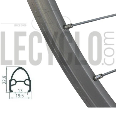 Roue avant vélo route Rodi Stylus Racing Aluminium - à pneus - Image 4