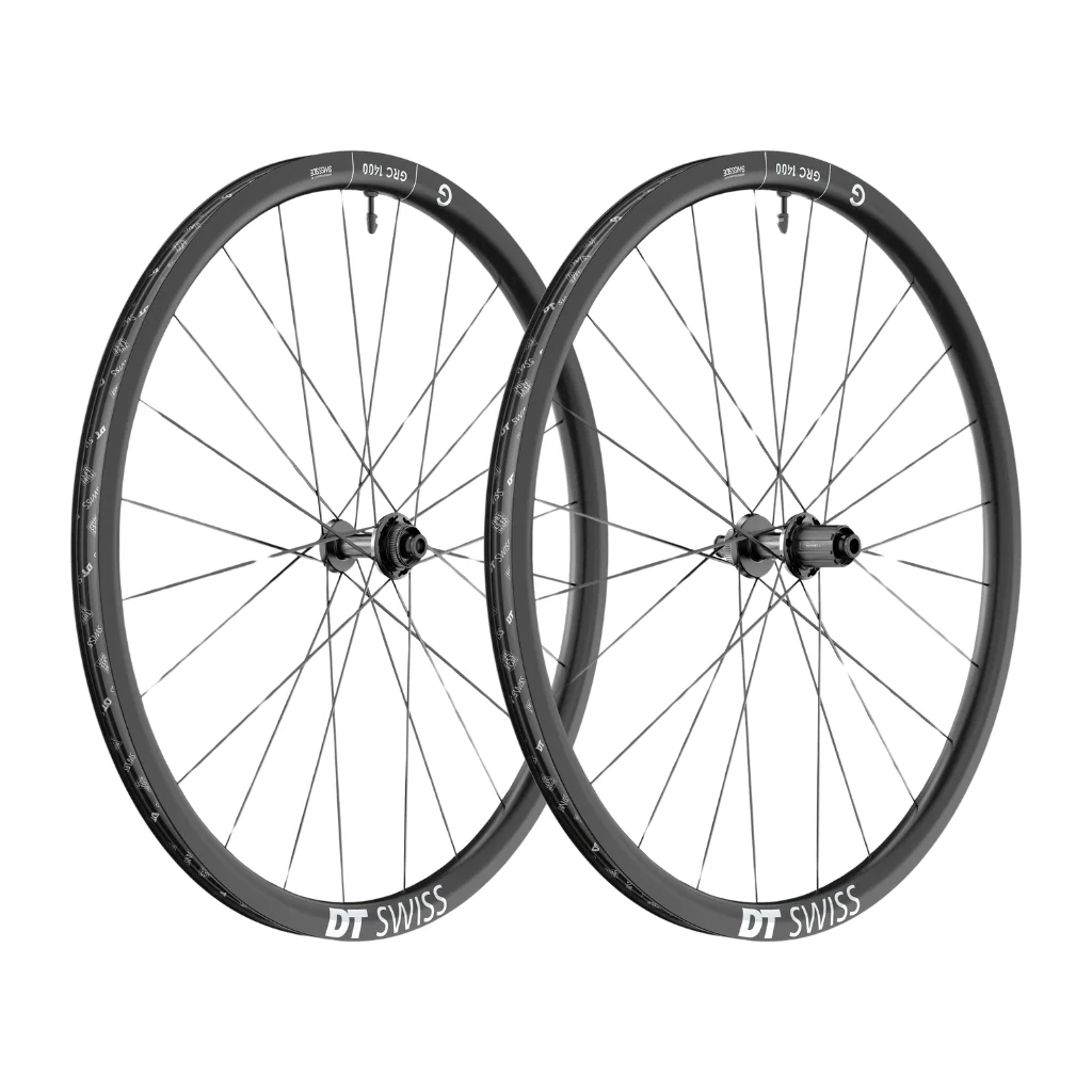 Roues Gravel DT Swiss GRC 1400 DICUT 30 - Carbone - Tubeless Ready