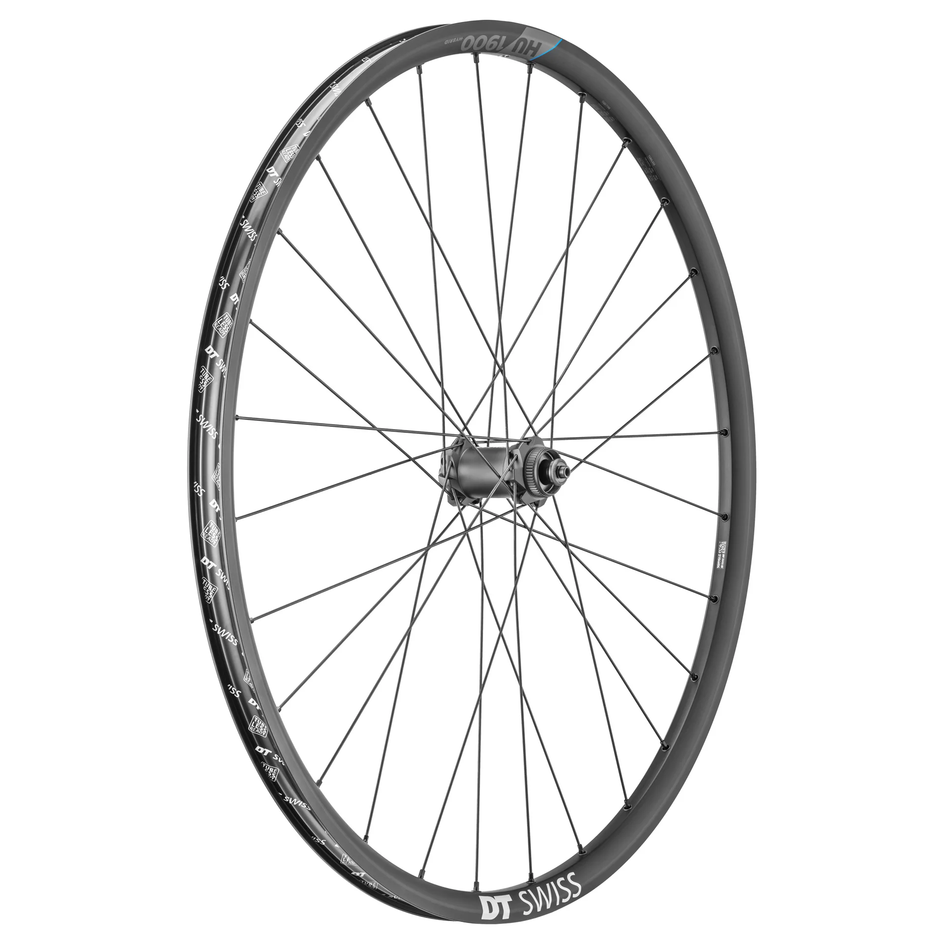 Roues VAE DT Swiss HU 1900 Spline Aluminium - Tubeless Ready - Image 3