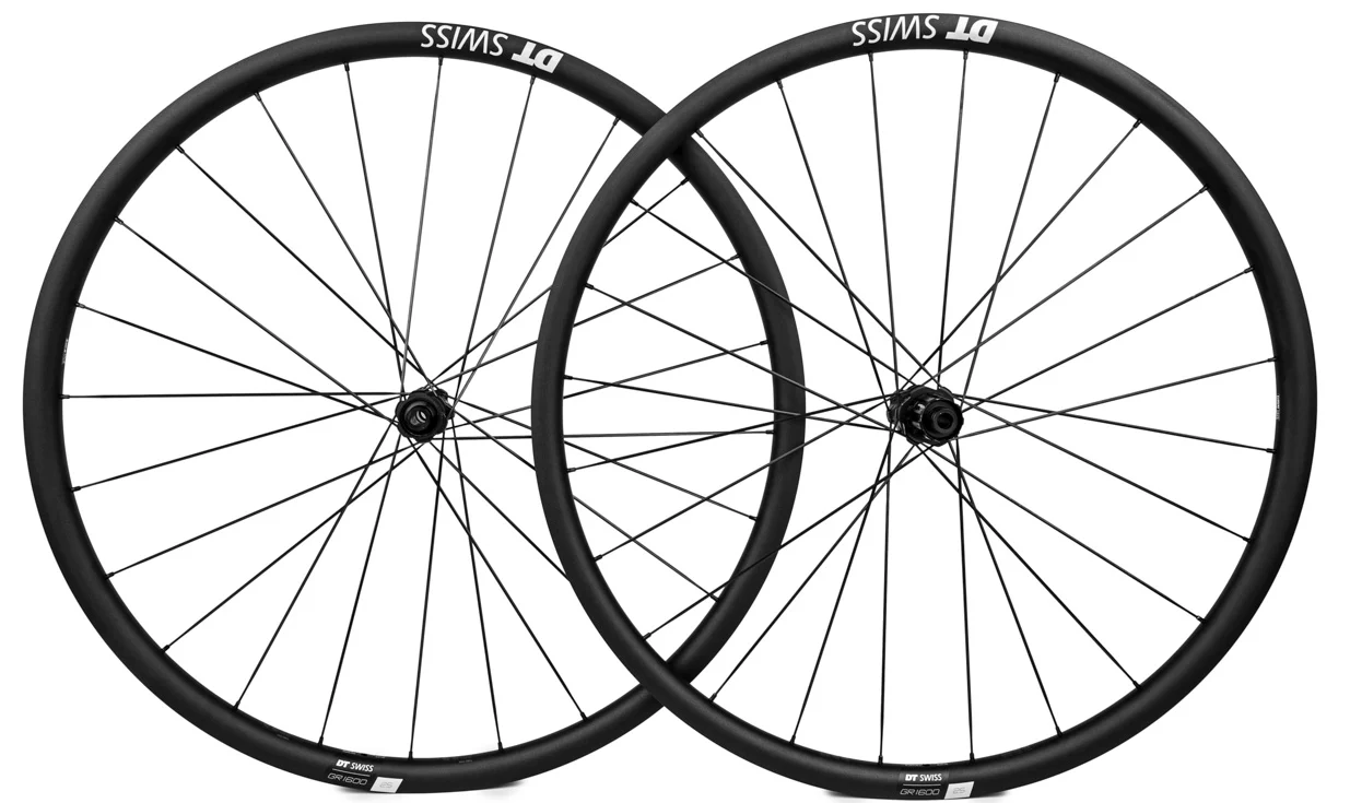 Roues Vélo Gravel DT Swiss GR 1600 Spline DB - Frein à disque - Aluminium - Tubeless Ready